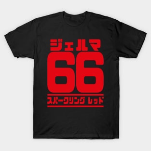 Germa 66, Sparking Red Japanese T-Shirt